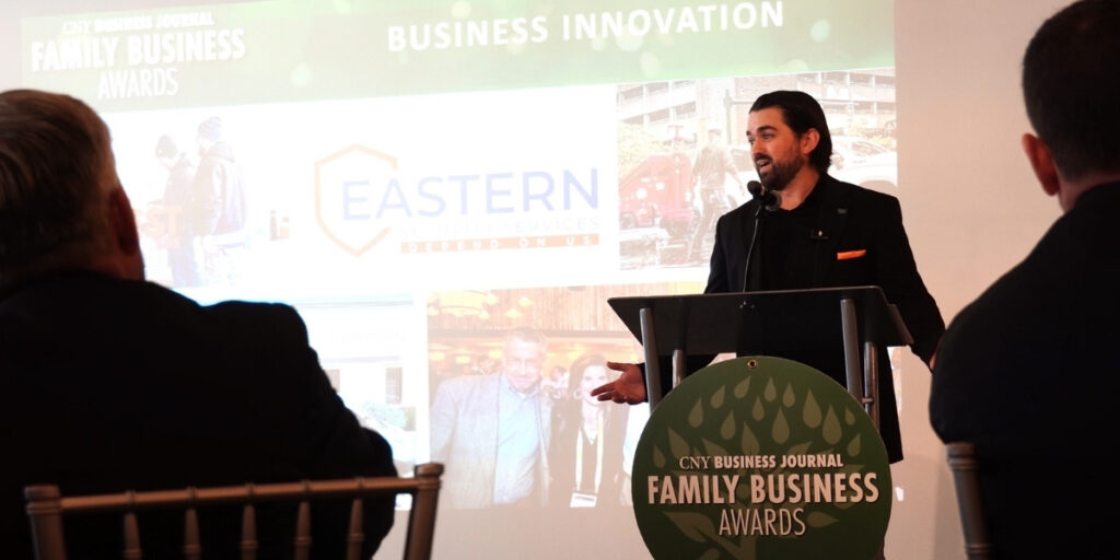 eastern security family business award syracuse